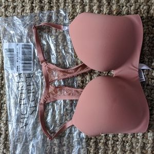 VS racer back tee shirt bra